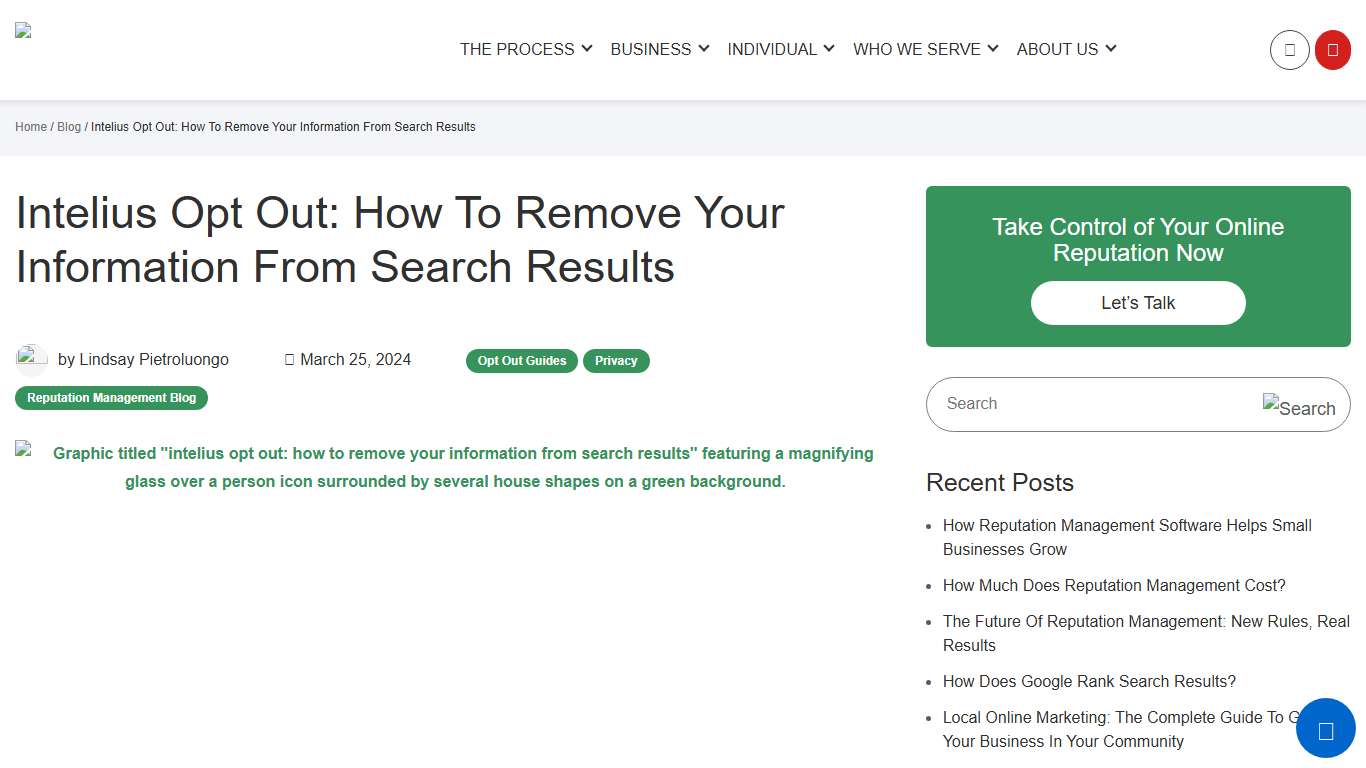 Intelius Opt Out: Complete Step-by-Step Guide - NetReputation